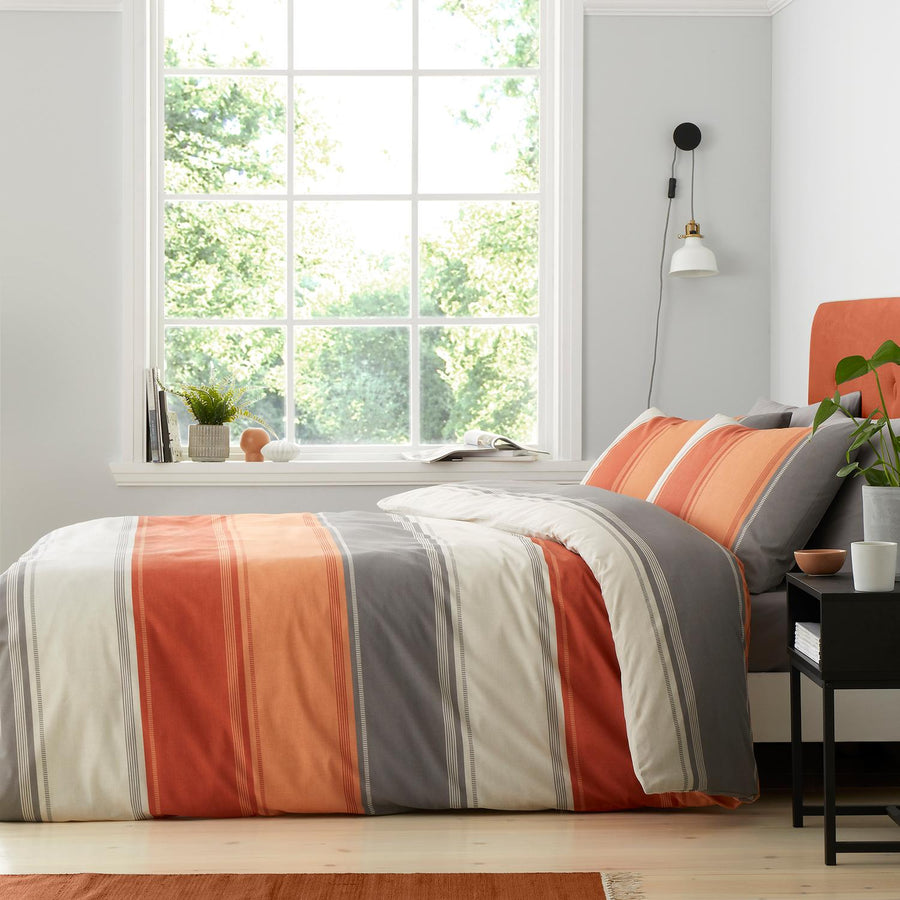 Betley Stripe Spice Duvet Set