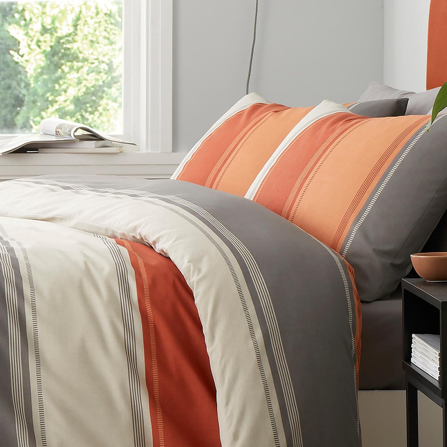 Betley Stripe Spice Duvet Set