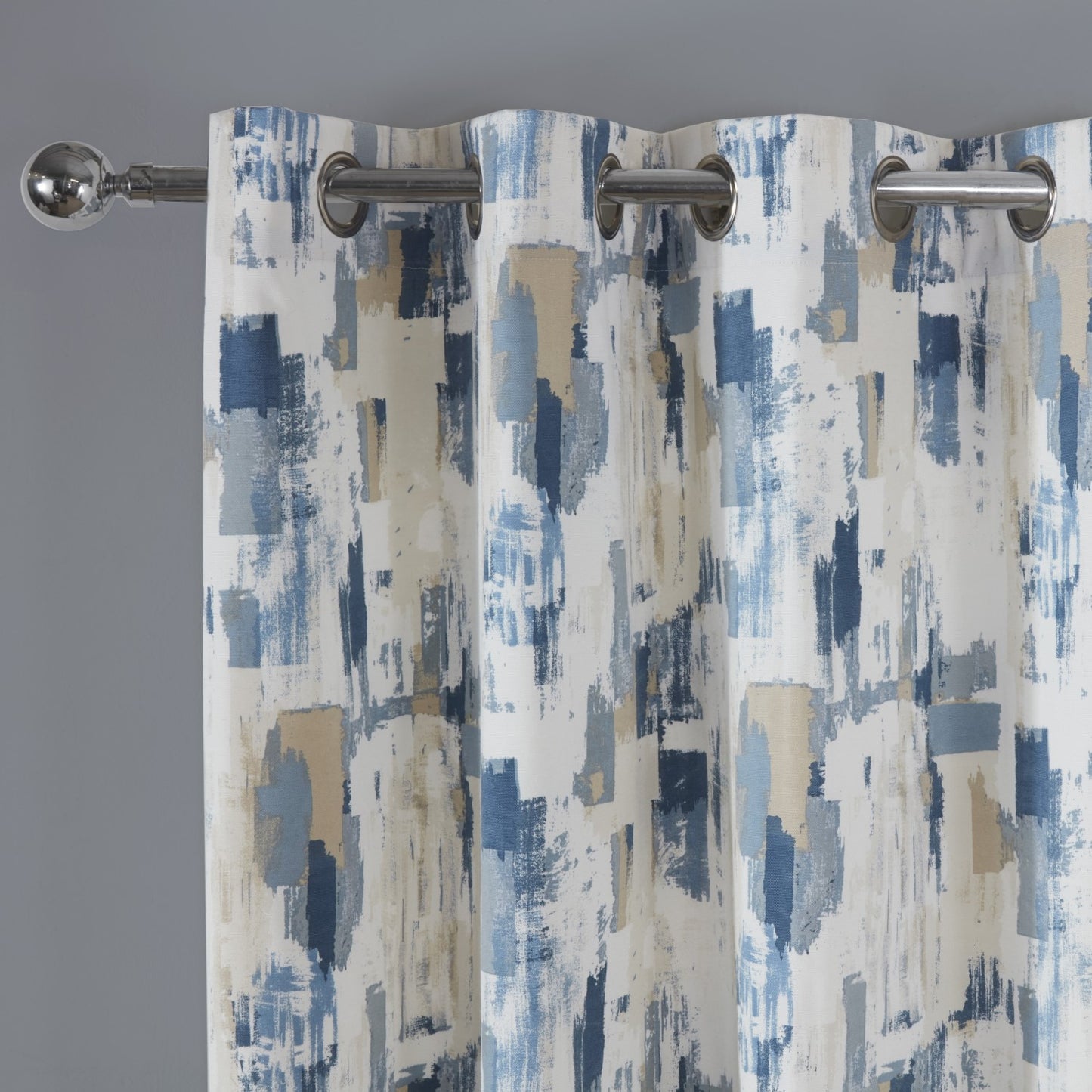 Bamford Cobalt Eyelet Curtains