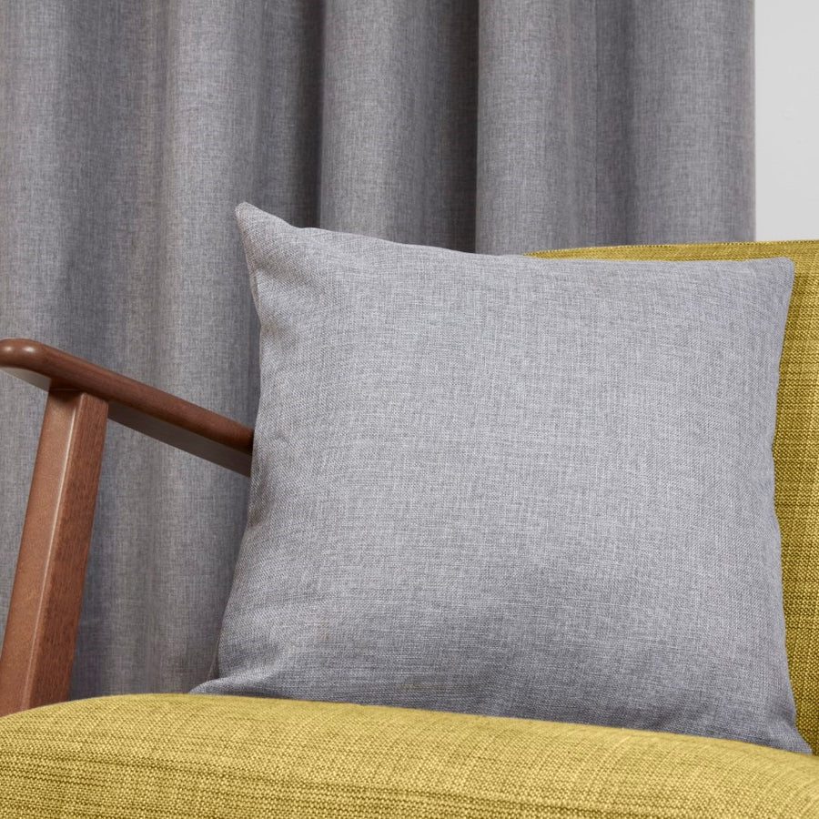 Eclipse Pewter Grey Cushion Cover (45cm x 45cm)