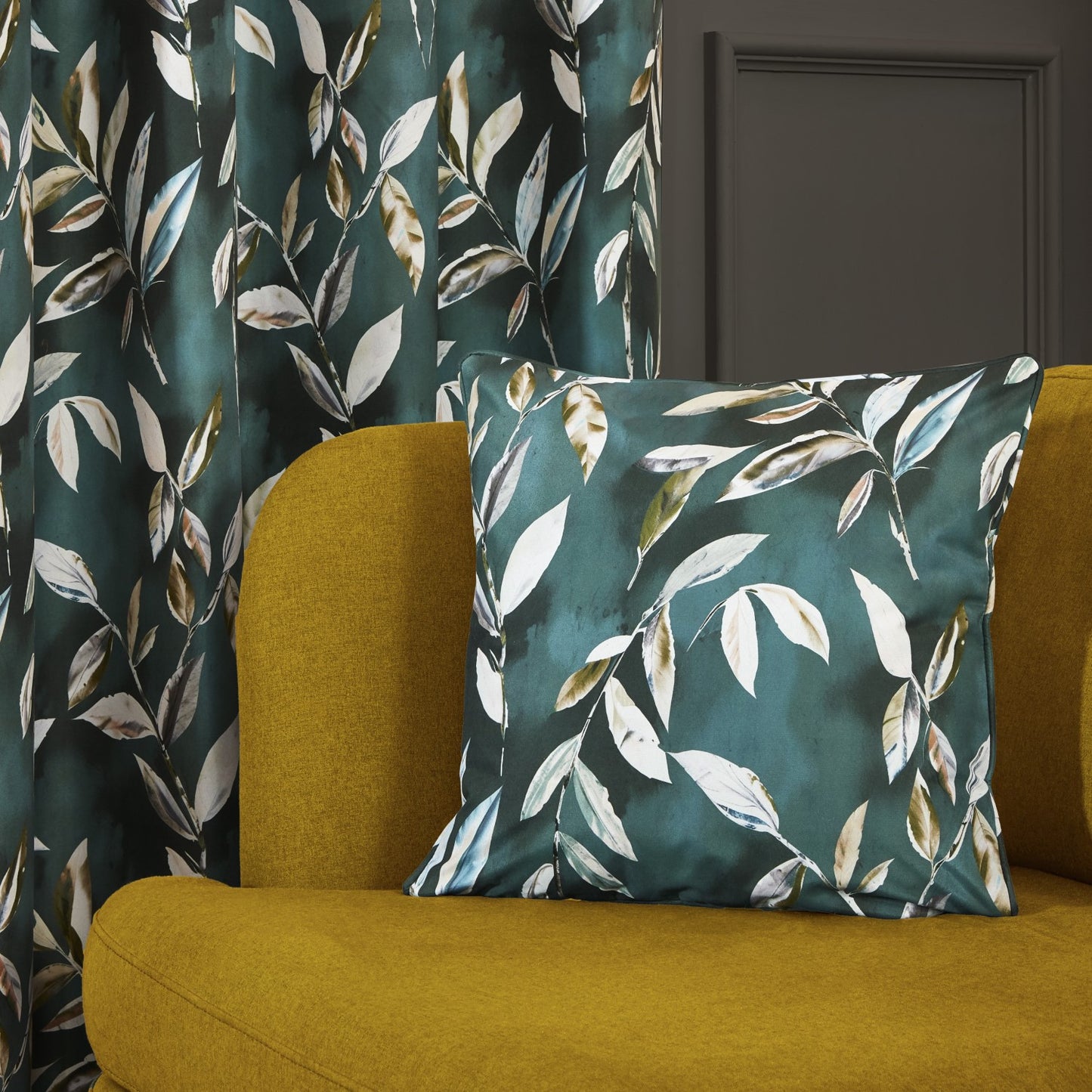 Madrid Bottle Green Cushion