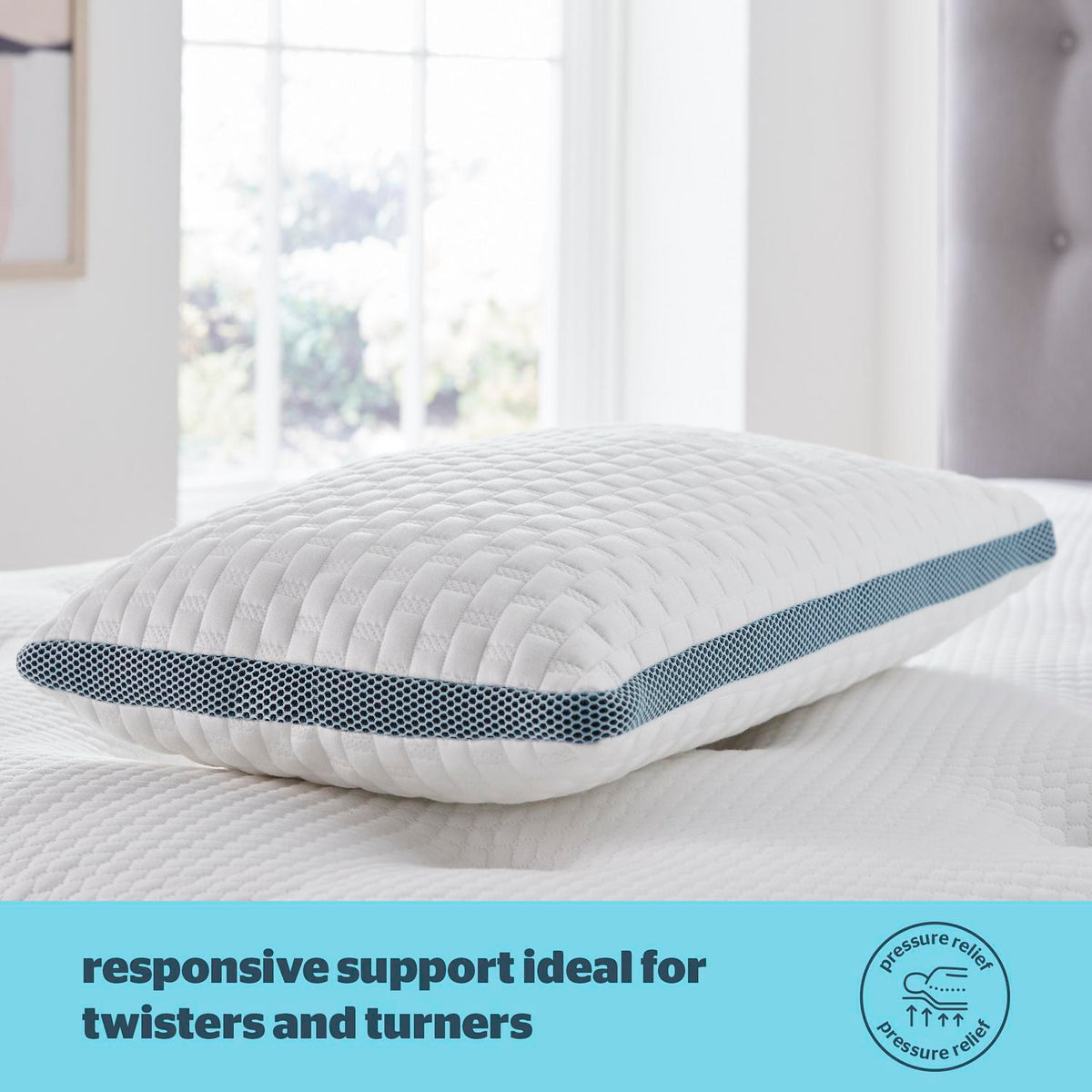 Silentnight Geltex Premier Pillow - Firm Support