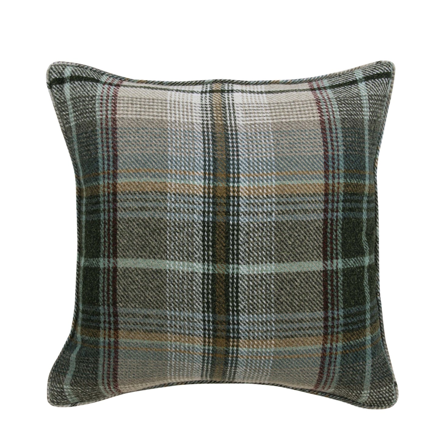 Gleneagles Tartan Green Filled Cushion