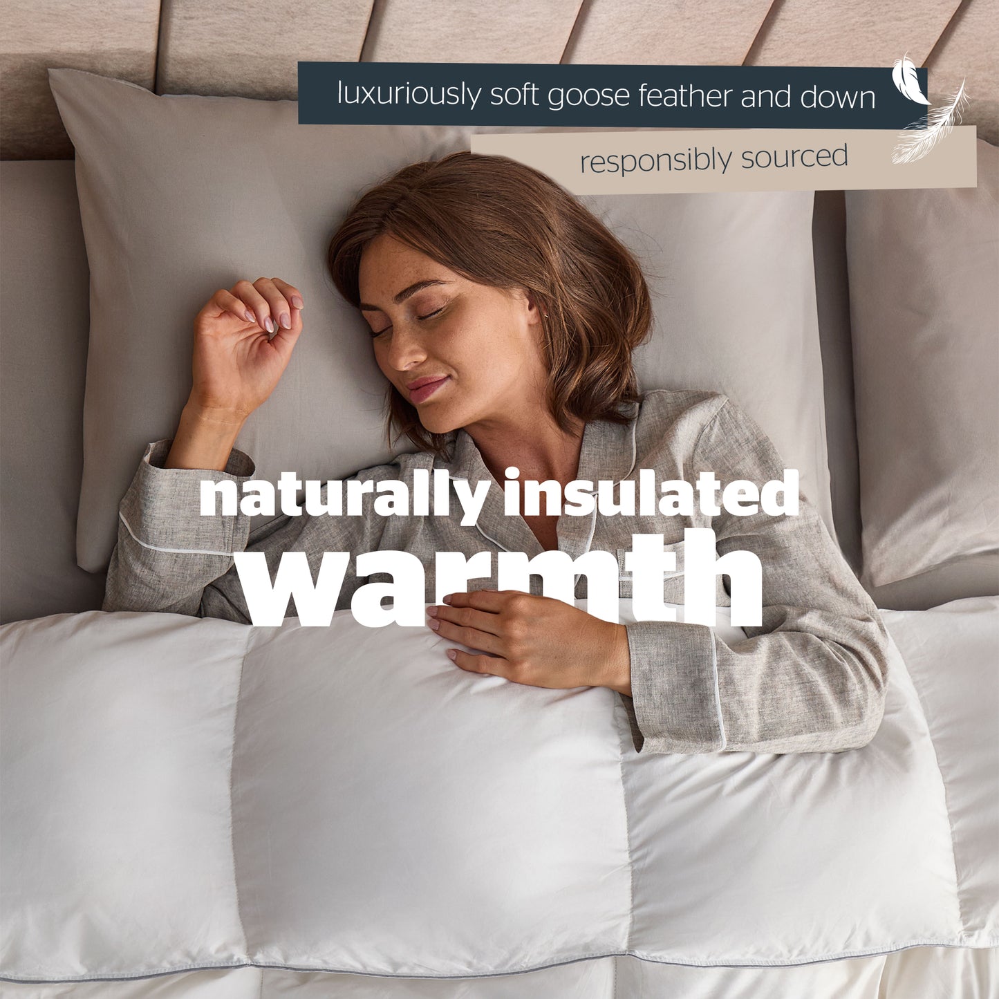 Silentnight Goose Feather And Down 10.5 Tog Duvet