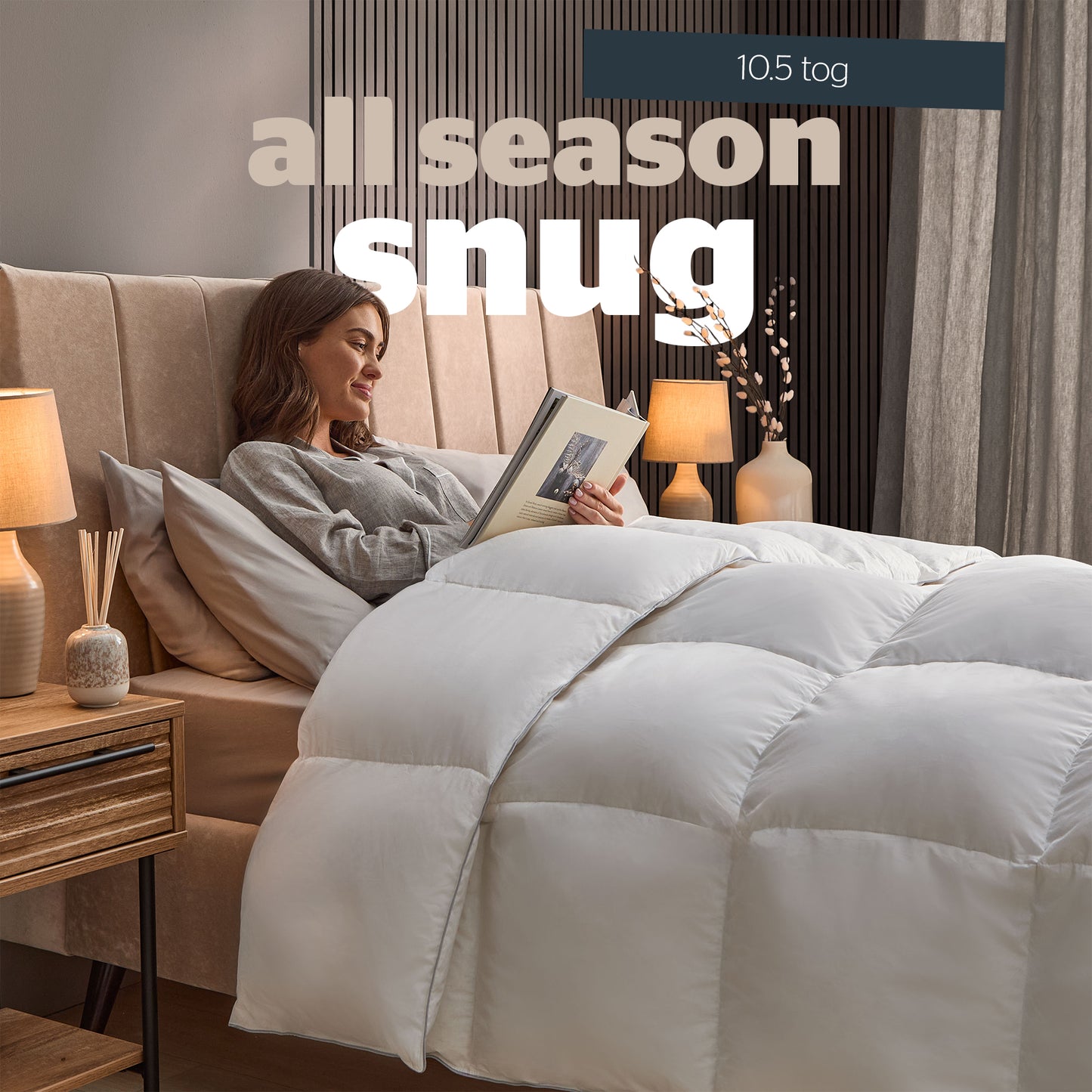 Silentnight Goose Feather And Down 10.5 Tog Duvet