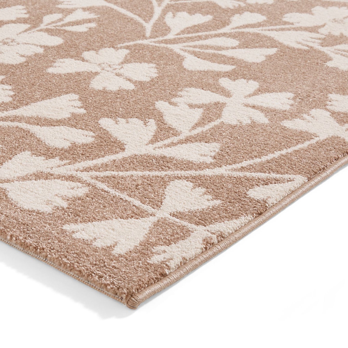 Catherine Lansfield Grace Floral Natural Rug