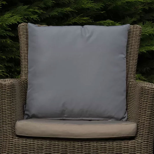 Showerproof Grey Outdoor Scatter Cushion (Pack of 2)