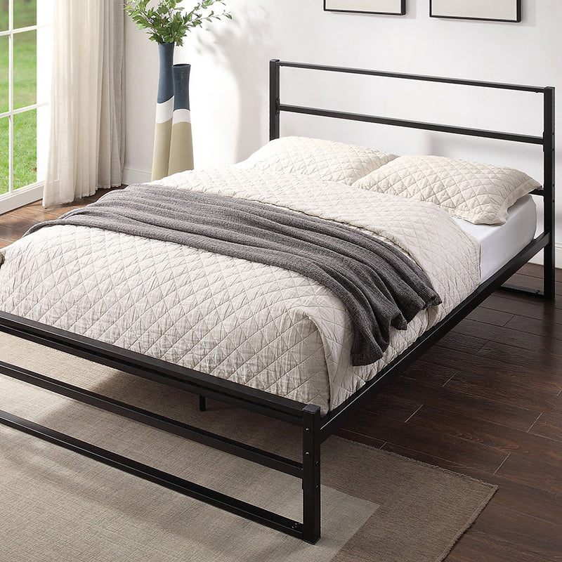 Hartfield Black Metal Bed