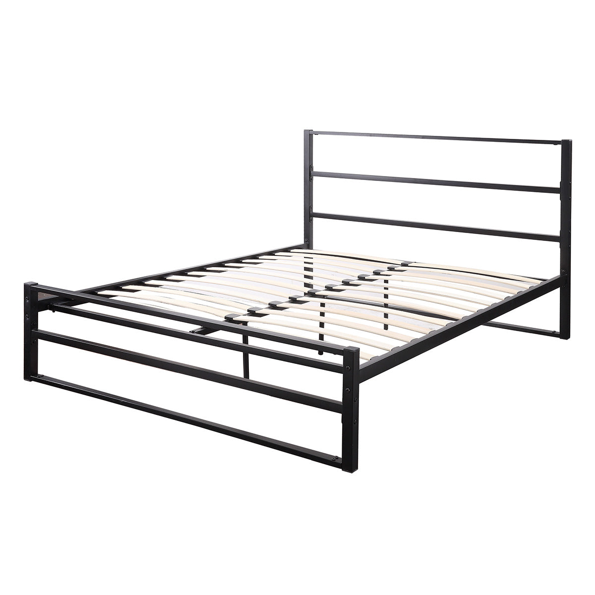 Hartfield Black Metal Bed