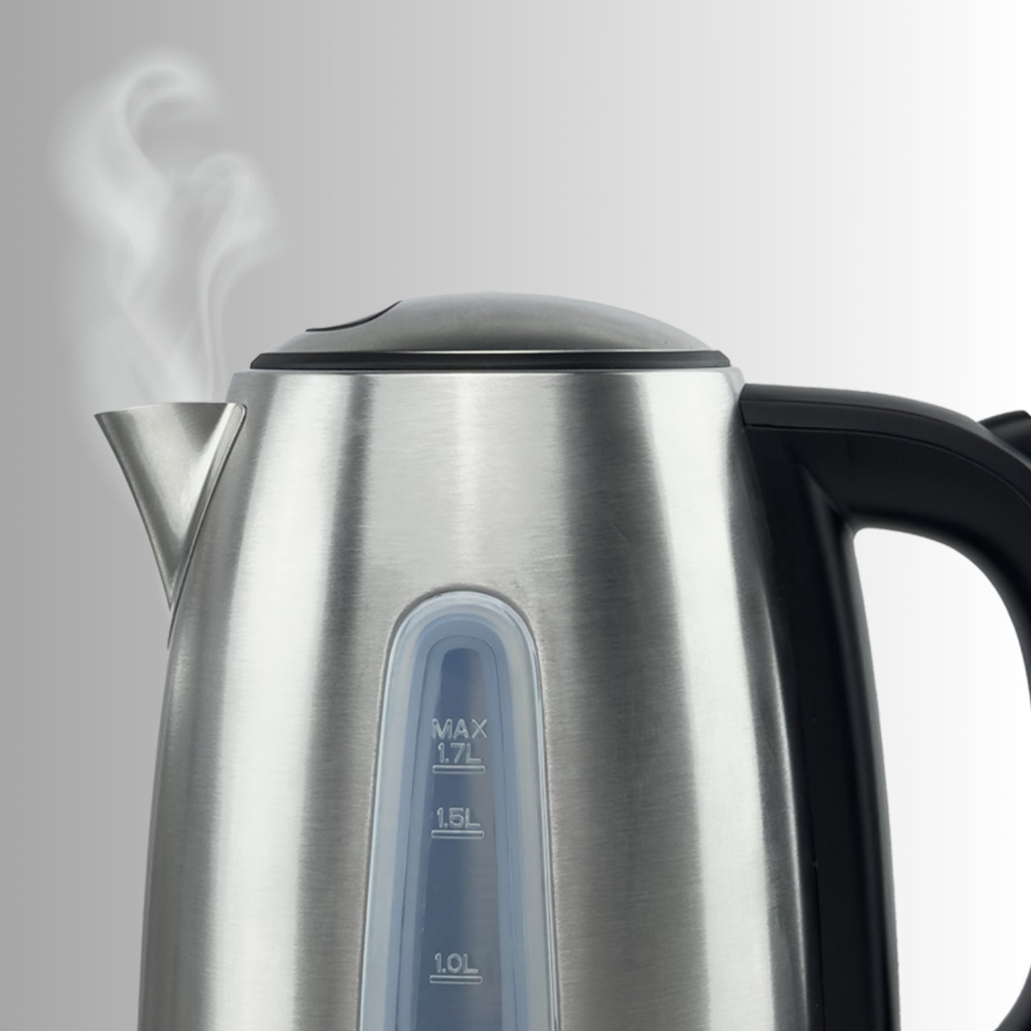 Hamilton Beach Rise 1.7L Brushed Steel Kettle