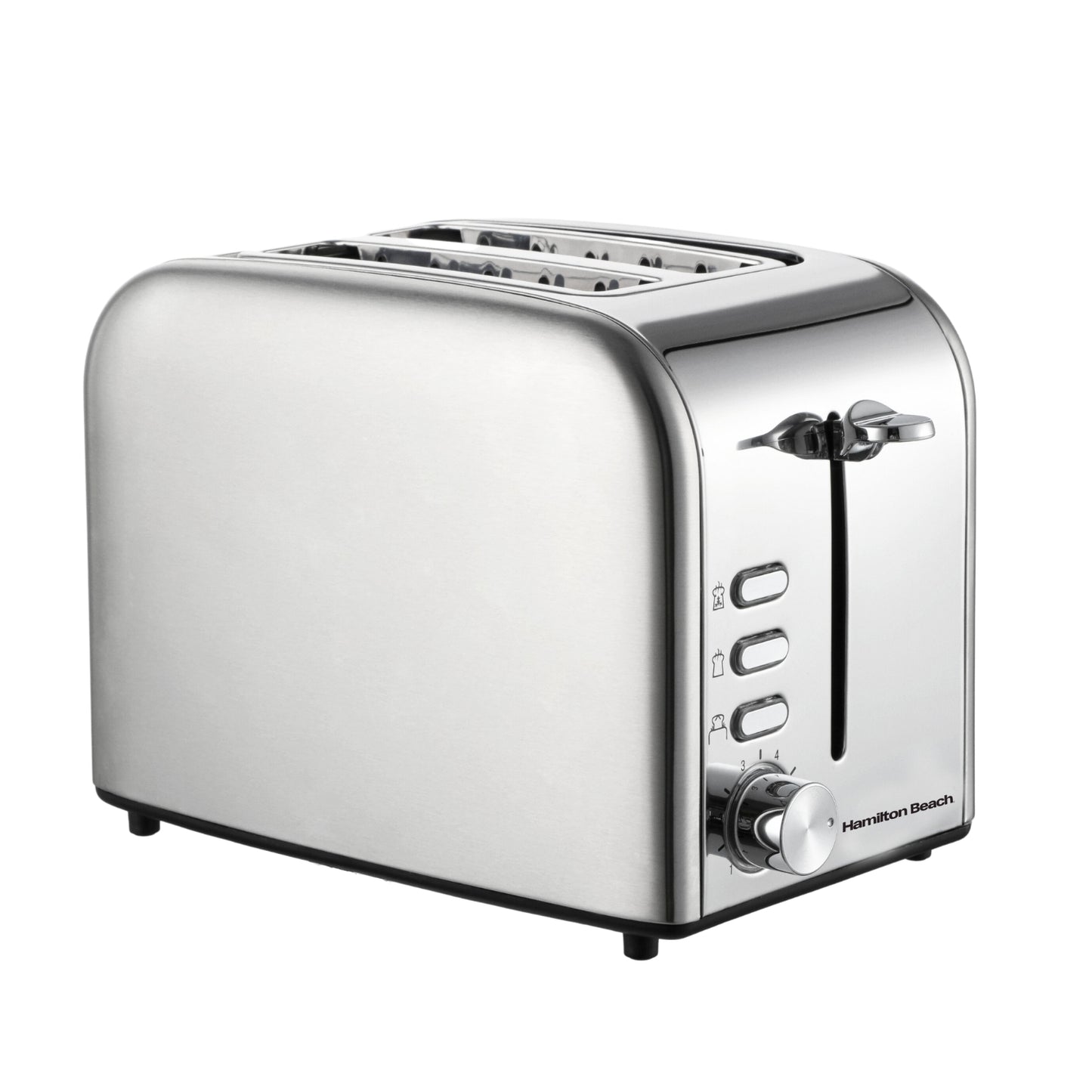 Hamilton Beach Rise Brushed And Polished Stainless Steel 2 Slice Toaster