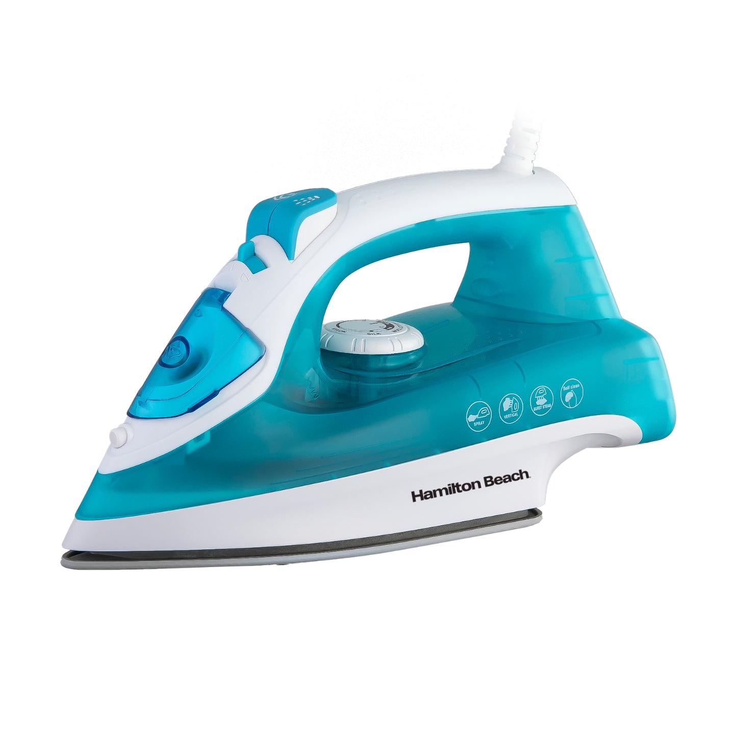 Hamilton Beach SteamMax Aqua And White 2200W Steam Iron