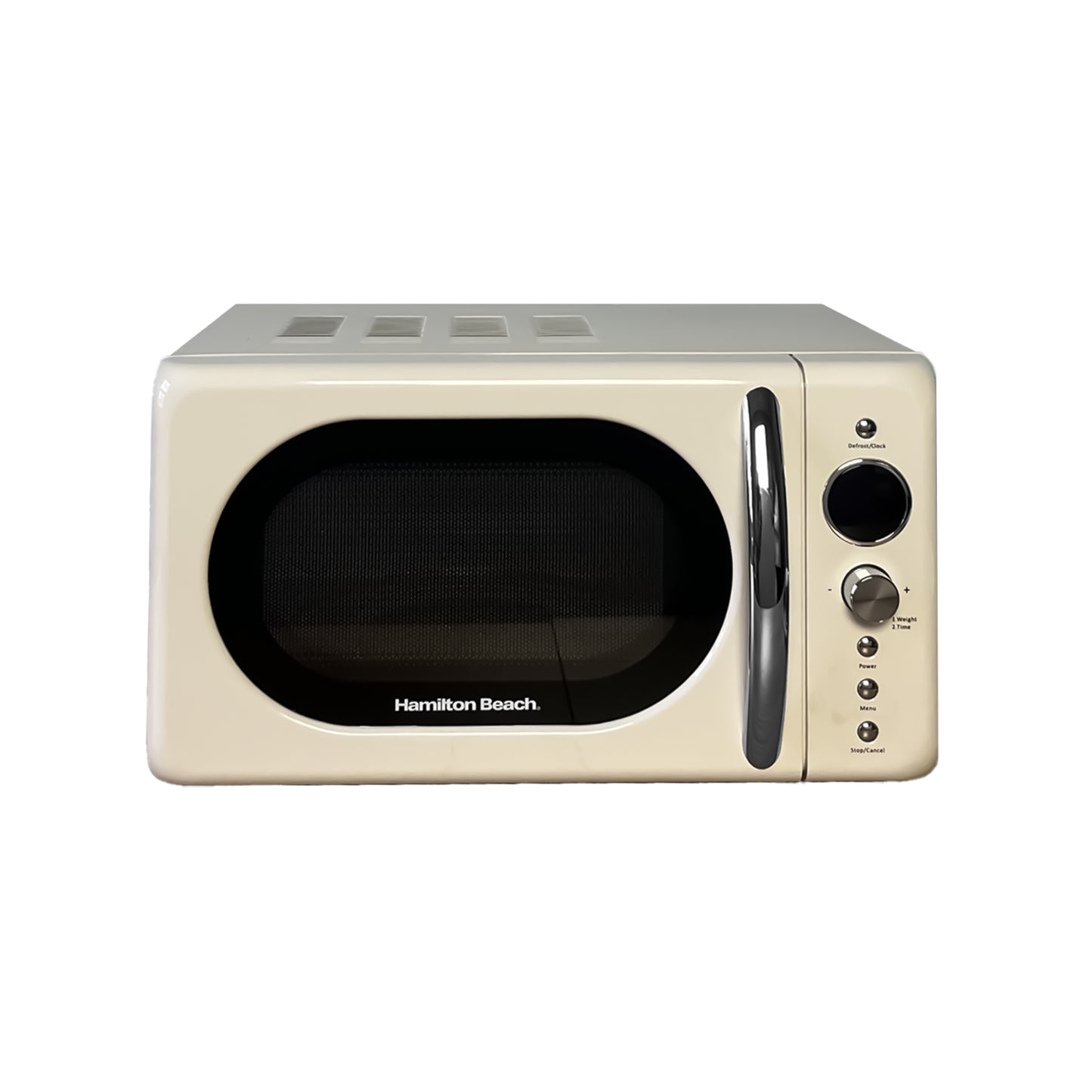 Hamilton Beach 20L 700W Cream Retro Microwave