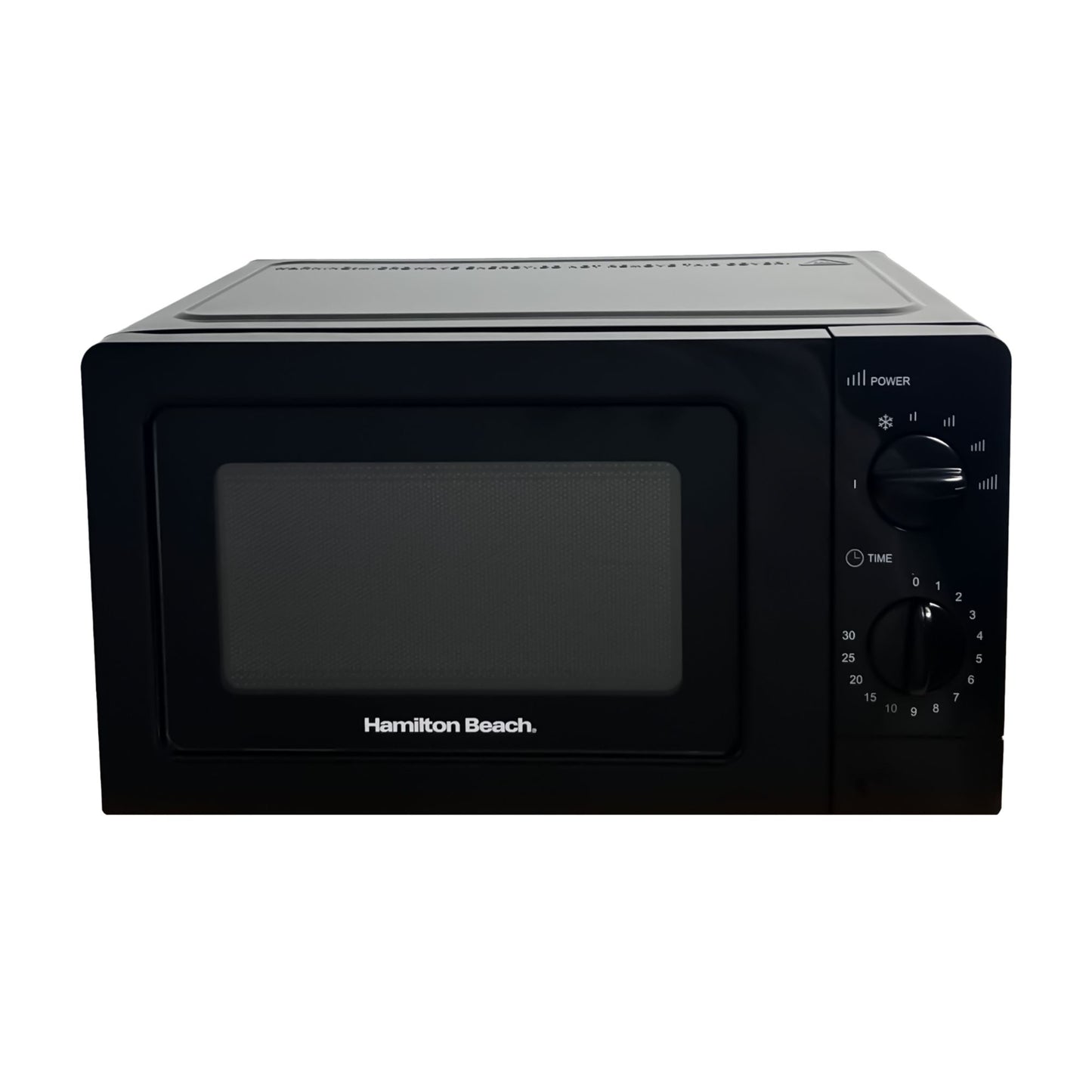 Hamilton Beach Black 700W 20L Microwave With Glass Door