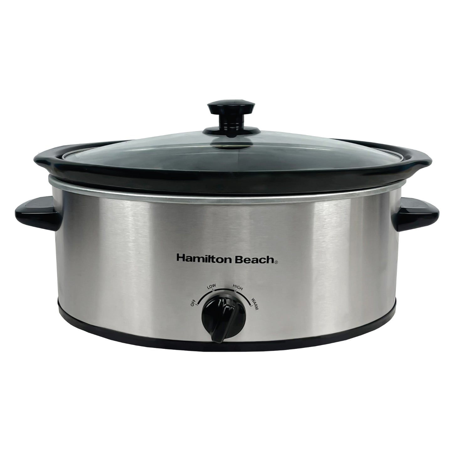 Hamilton Beach 6.5L Silver Slow Cooker