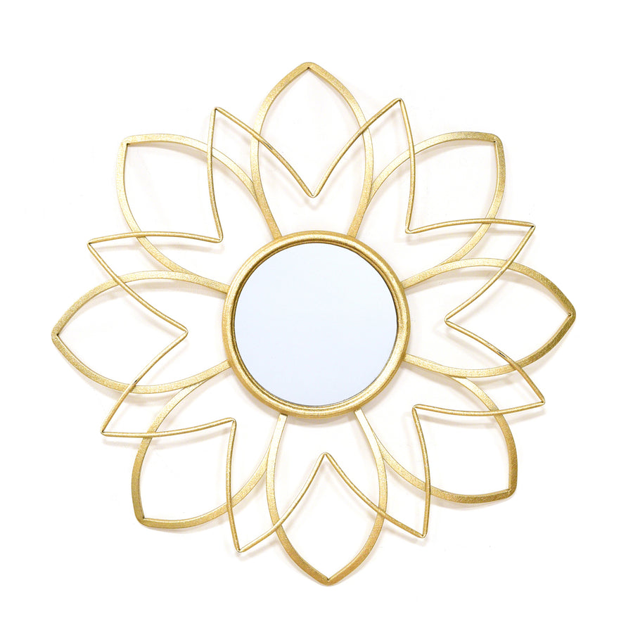 Deco Gold Frame Mirror (65cm)
