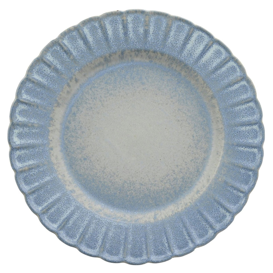 Hestia Blue Stoneware Plates (Set of 4)