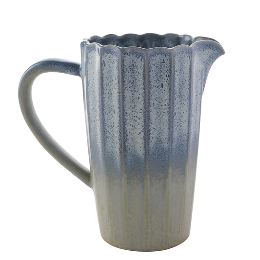 Hestia Blue Stoneware Jug