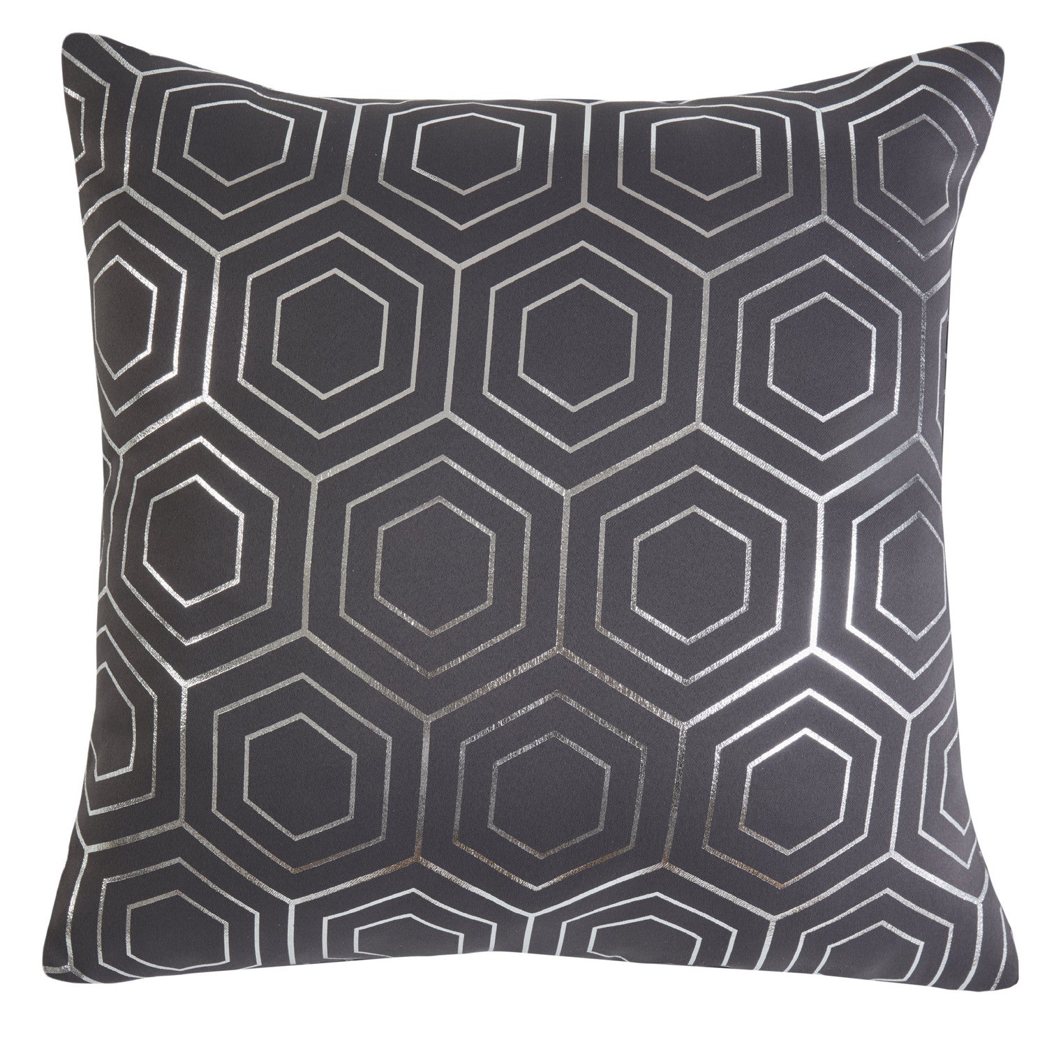 Hartford Charcoal Velvet Cushion Cover (Pair) Julian Charles Home