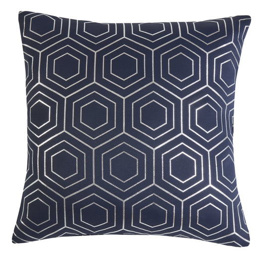 Hartford Navy Velvet Cushion Cover (Pair)