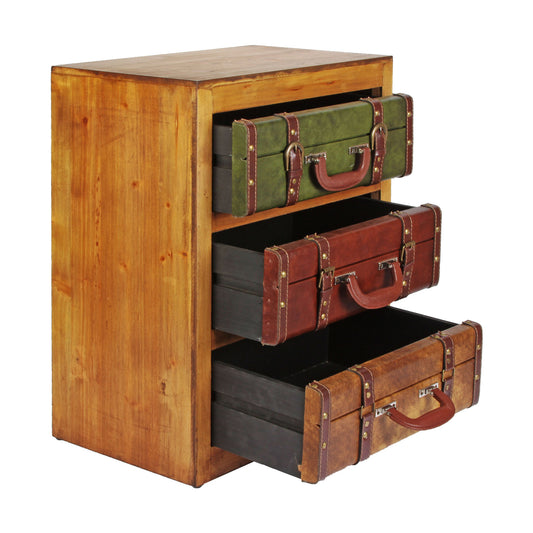 Harvey Makin Wooden 3 Drawer Cabinet