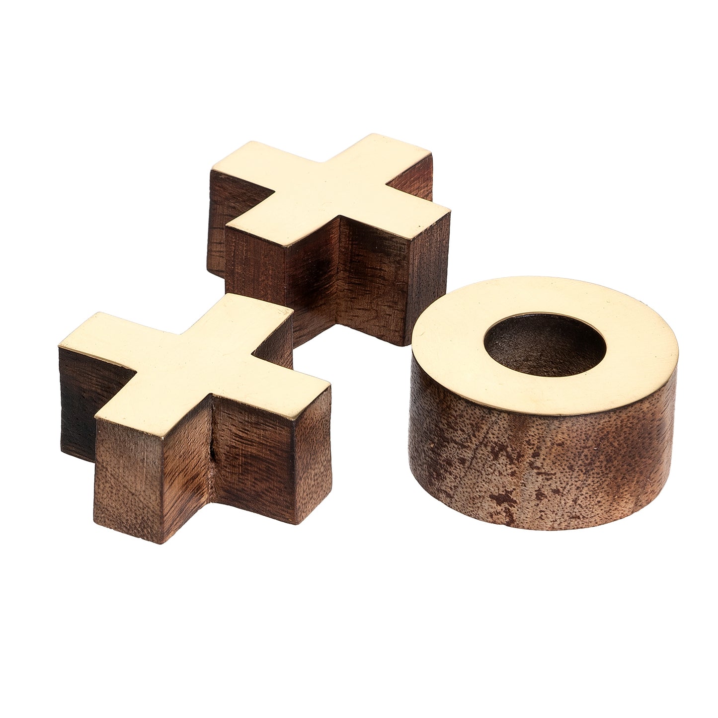 Wooden Box Tic Tac Toe Set