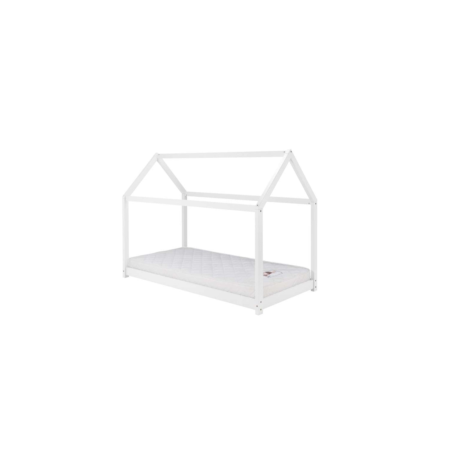 House White Novelty Single Bed Frame