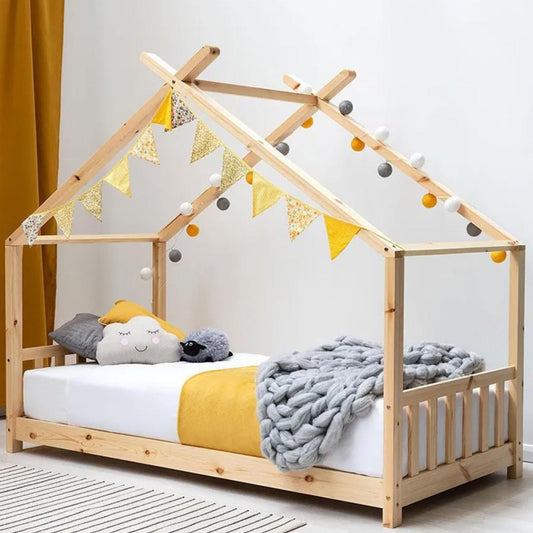 Canopy Kids Pine House Bed