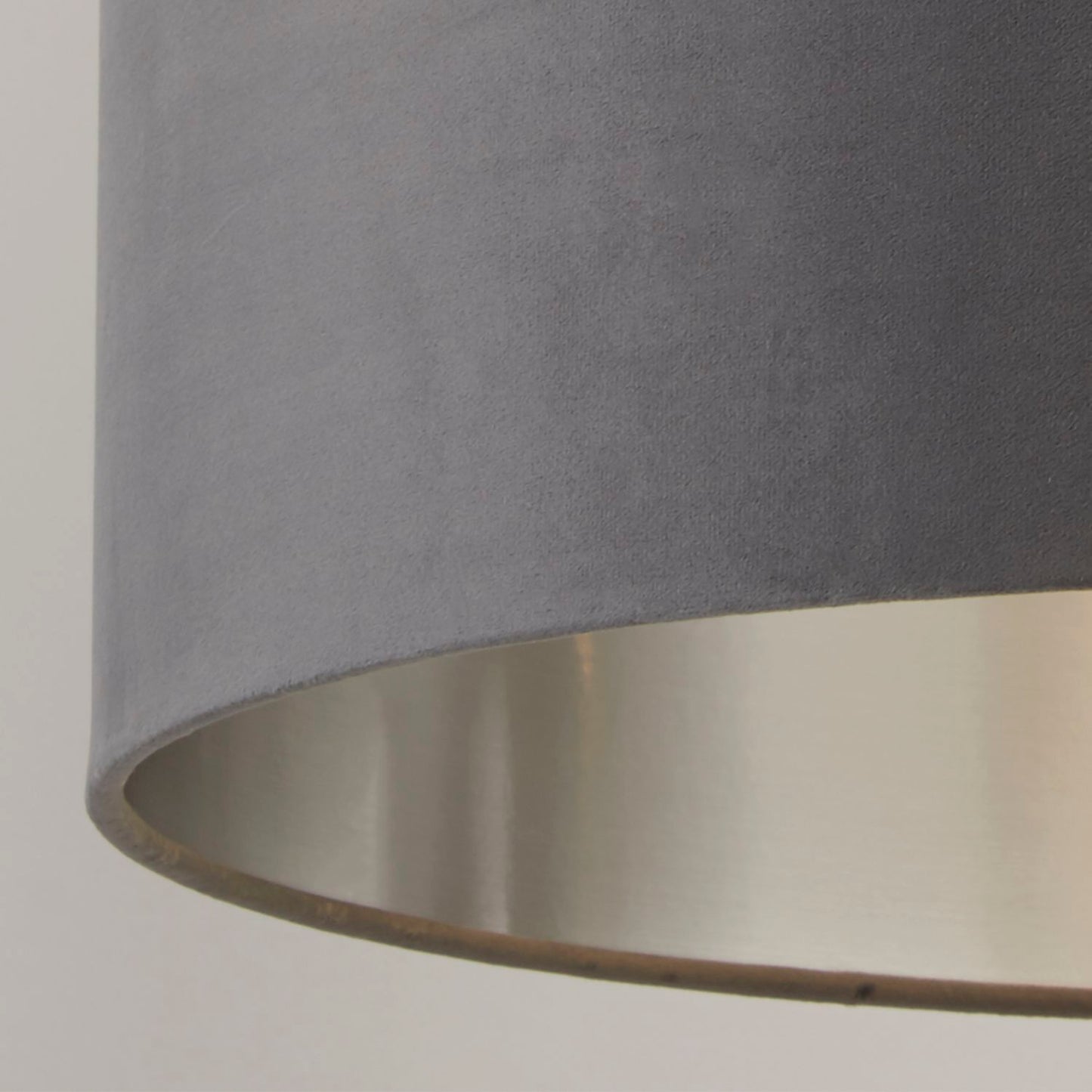 Charcoal Velvet Light Shade (50cm)