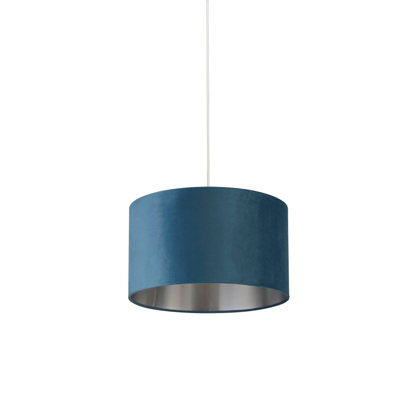 Teal Velvet Light Shade (35cm)