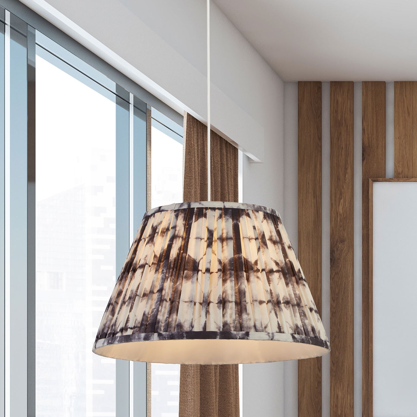 Printed Monochrome Light Shade (40cm)