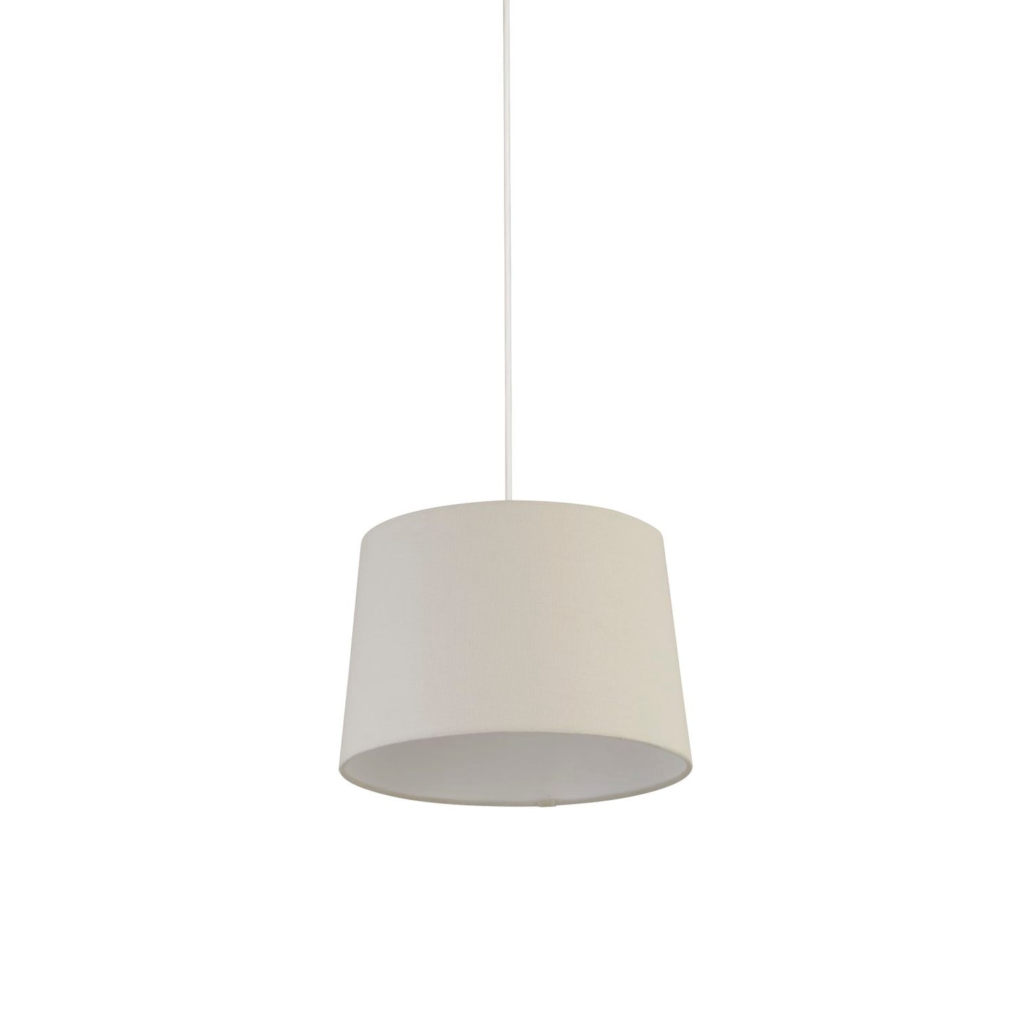 Ivory Tapered Linen Light Shade (30cm)