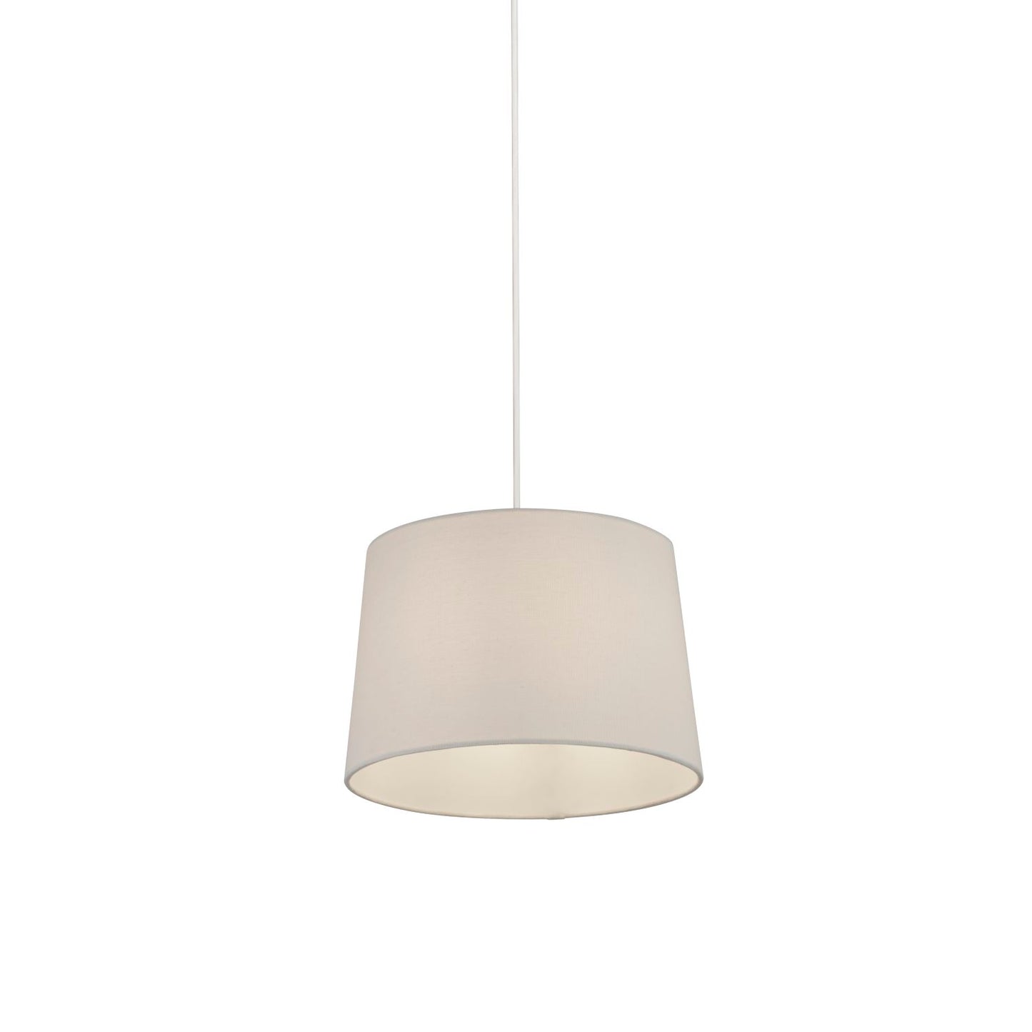 Ivory Tapered Linen Light Shade (30cm)