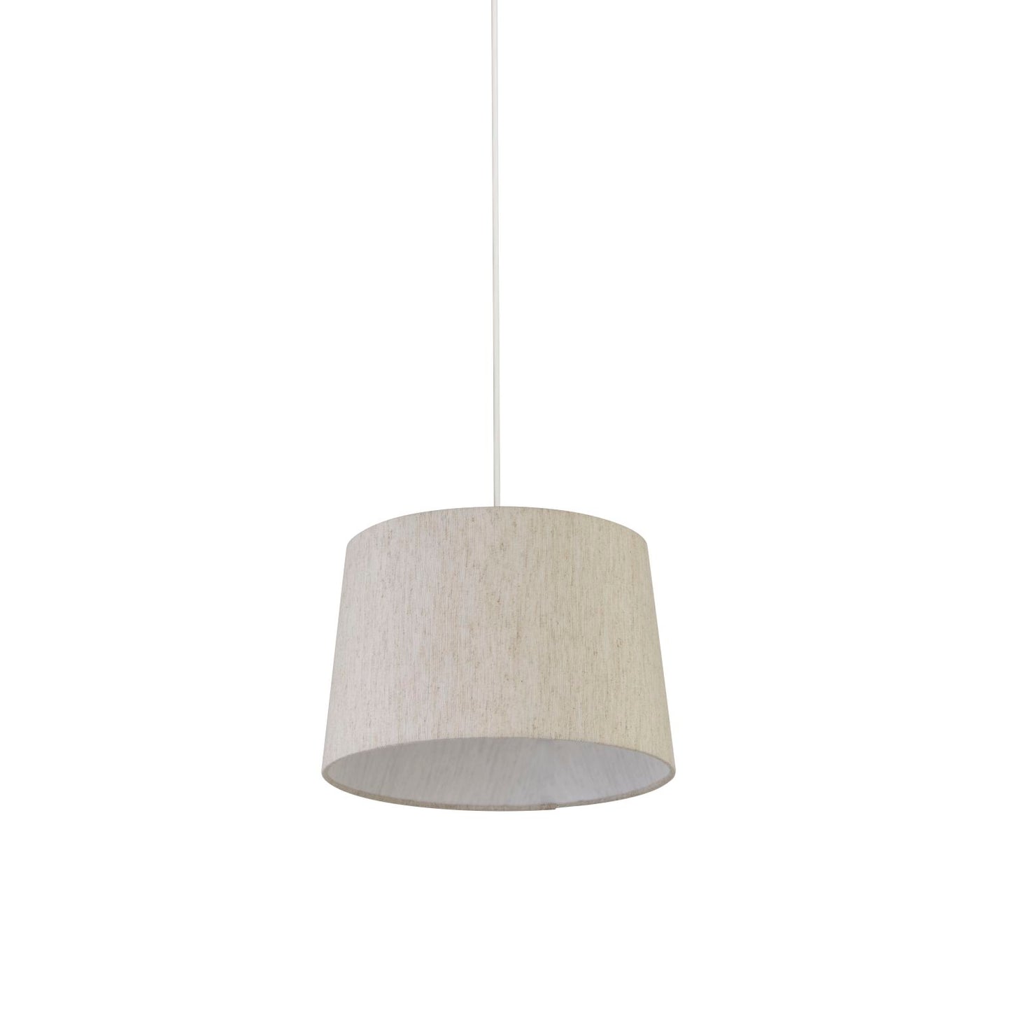 Taupe Tapered Linen Light Shade (30cm)