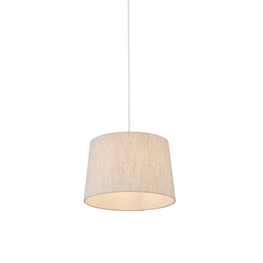 Taupe Tapered Linen Light Shade (30cm)