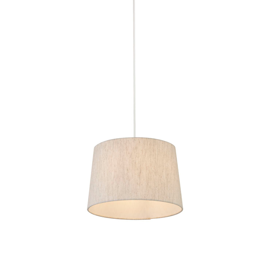 Taupe Tapered Linen Light Shade (30cm)