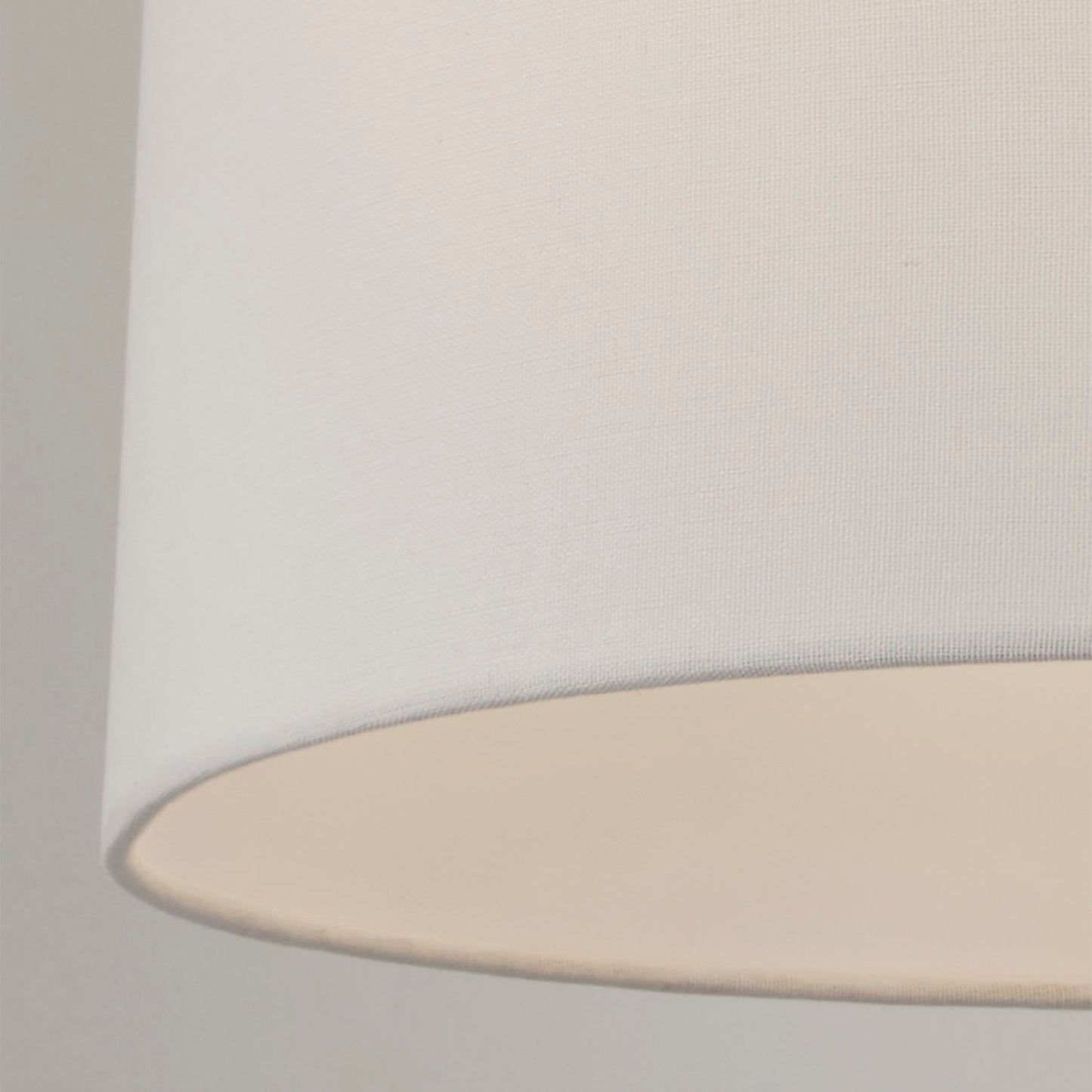 Ivory Tapered Linen Light Shade (40cm)