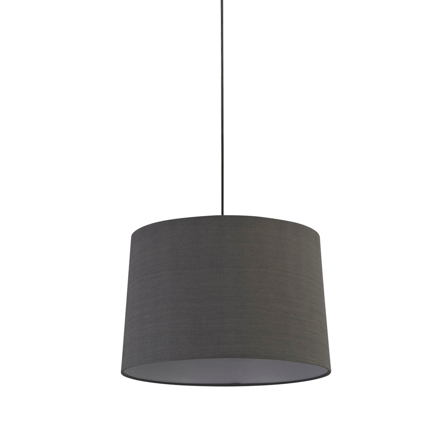 Grey Tapered Linen Light Shade (40cm)