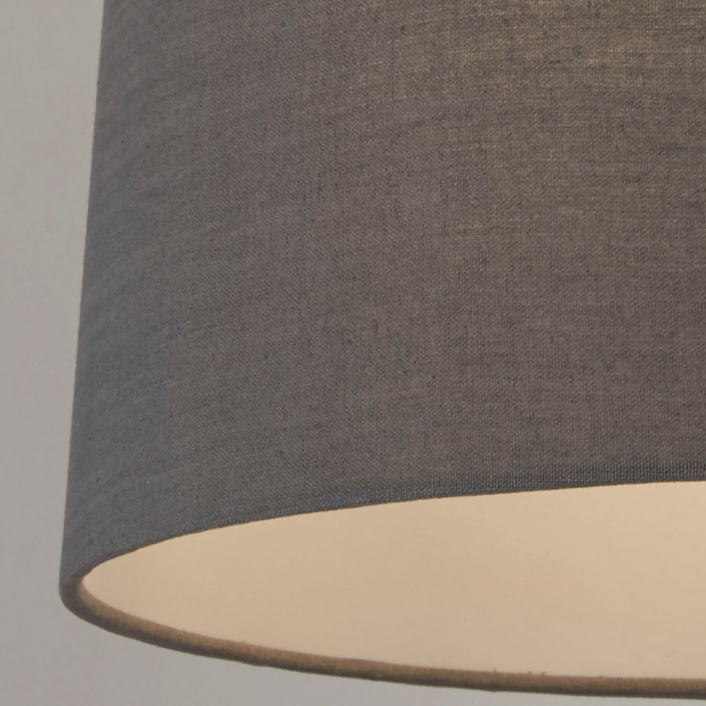 Grey Tapered Linen Light Shade (40cm)