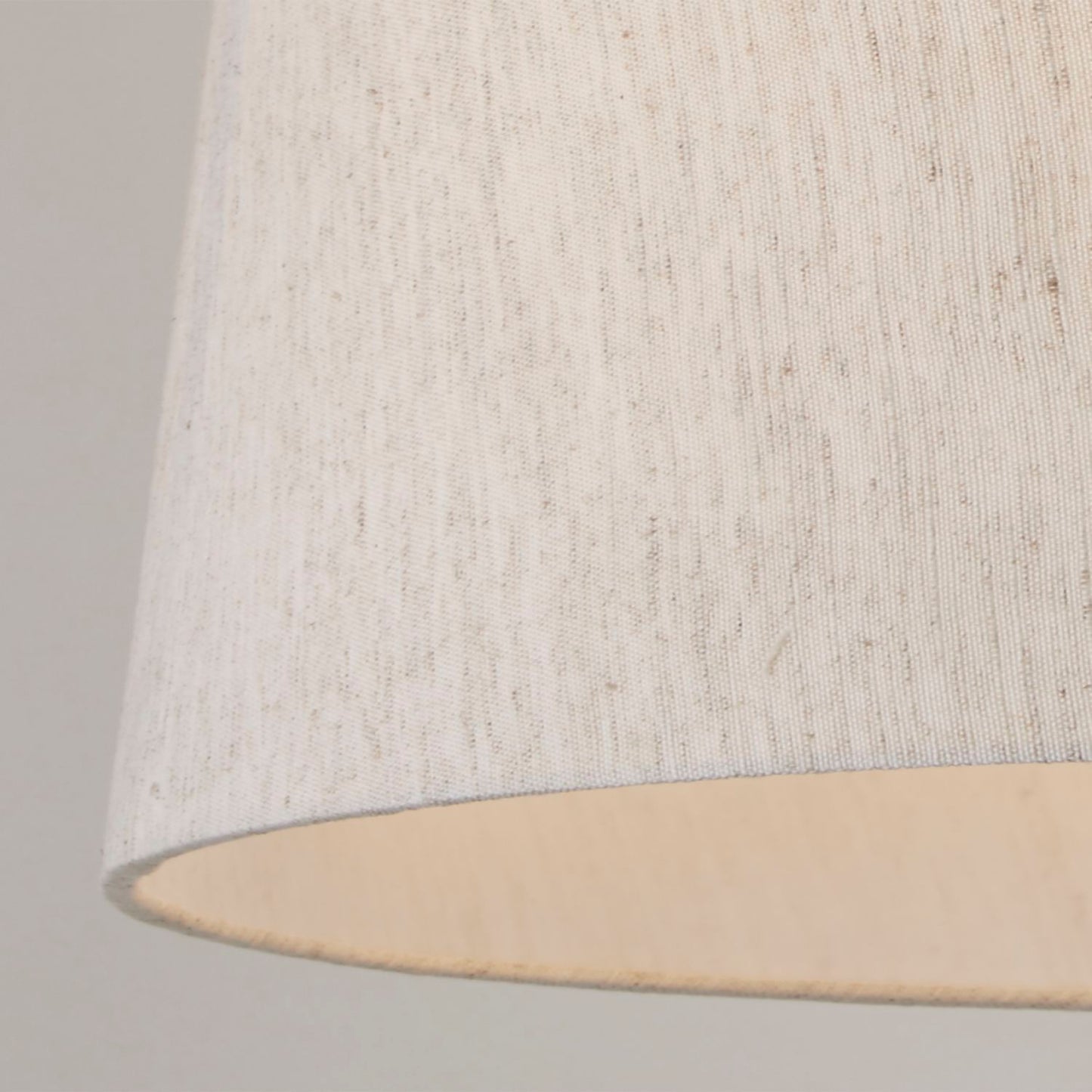 Taupe Tapered Linen Light Shade (40cm)
