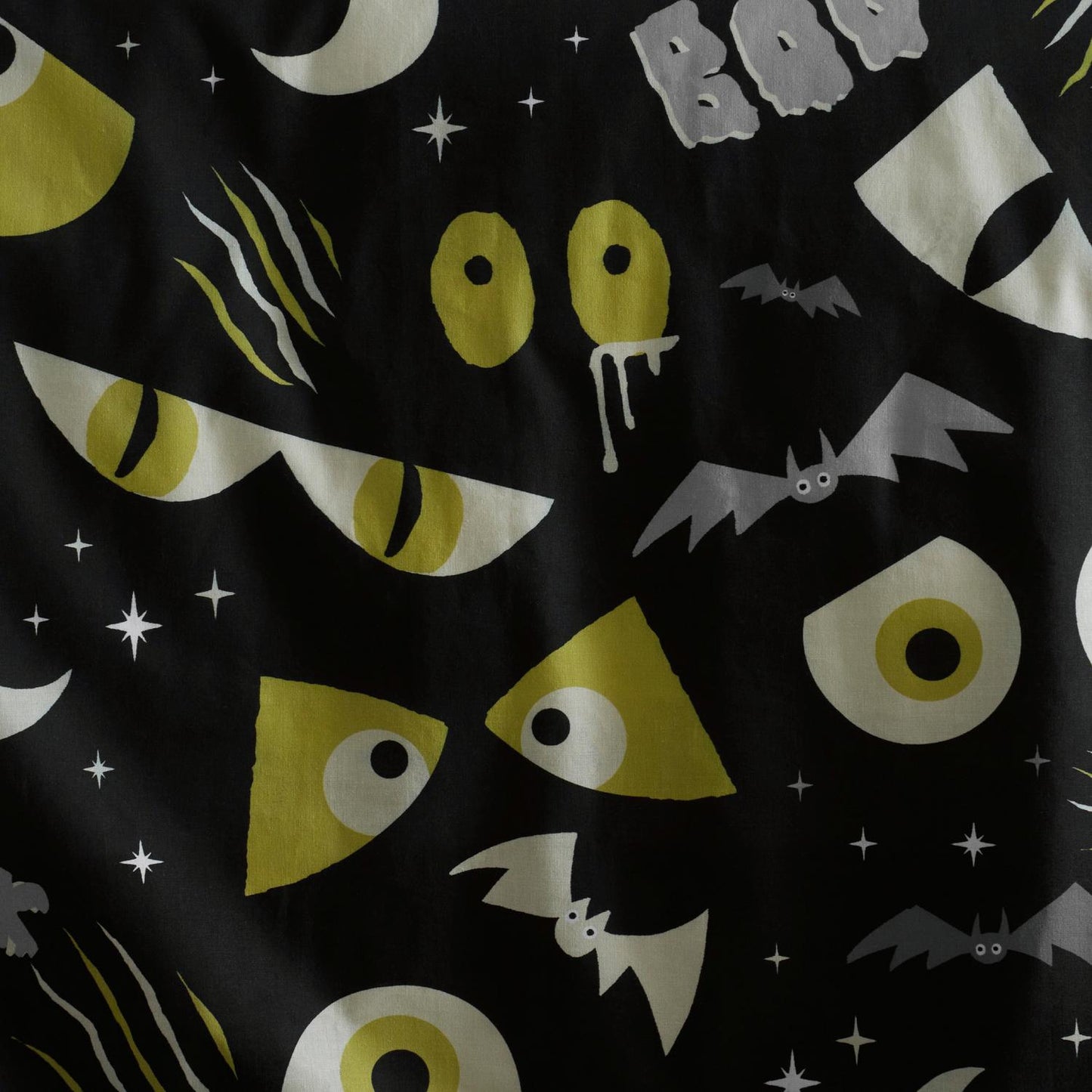 Halloween Trick or Treat Glow in the Dark Duvet Cover Set