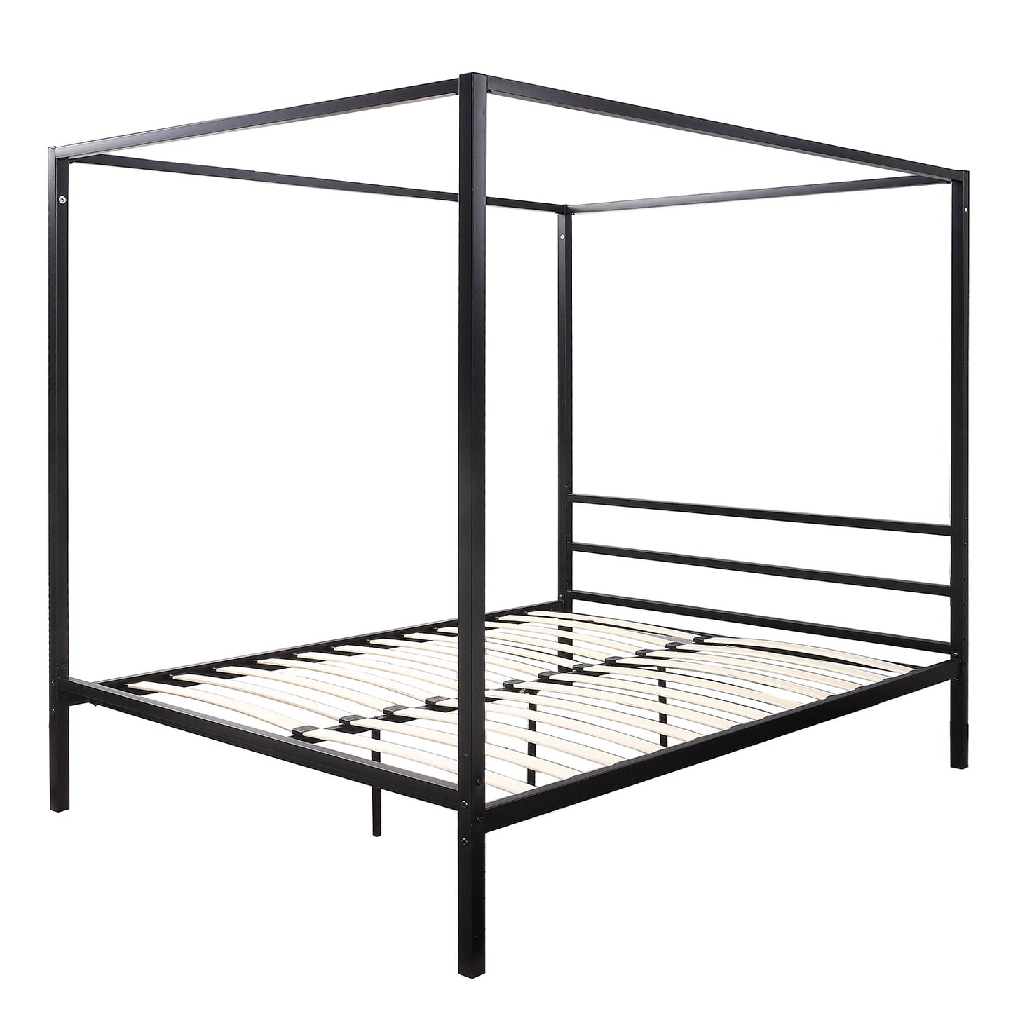 Chalfont Four Poster Black Metal Bed