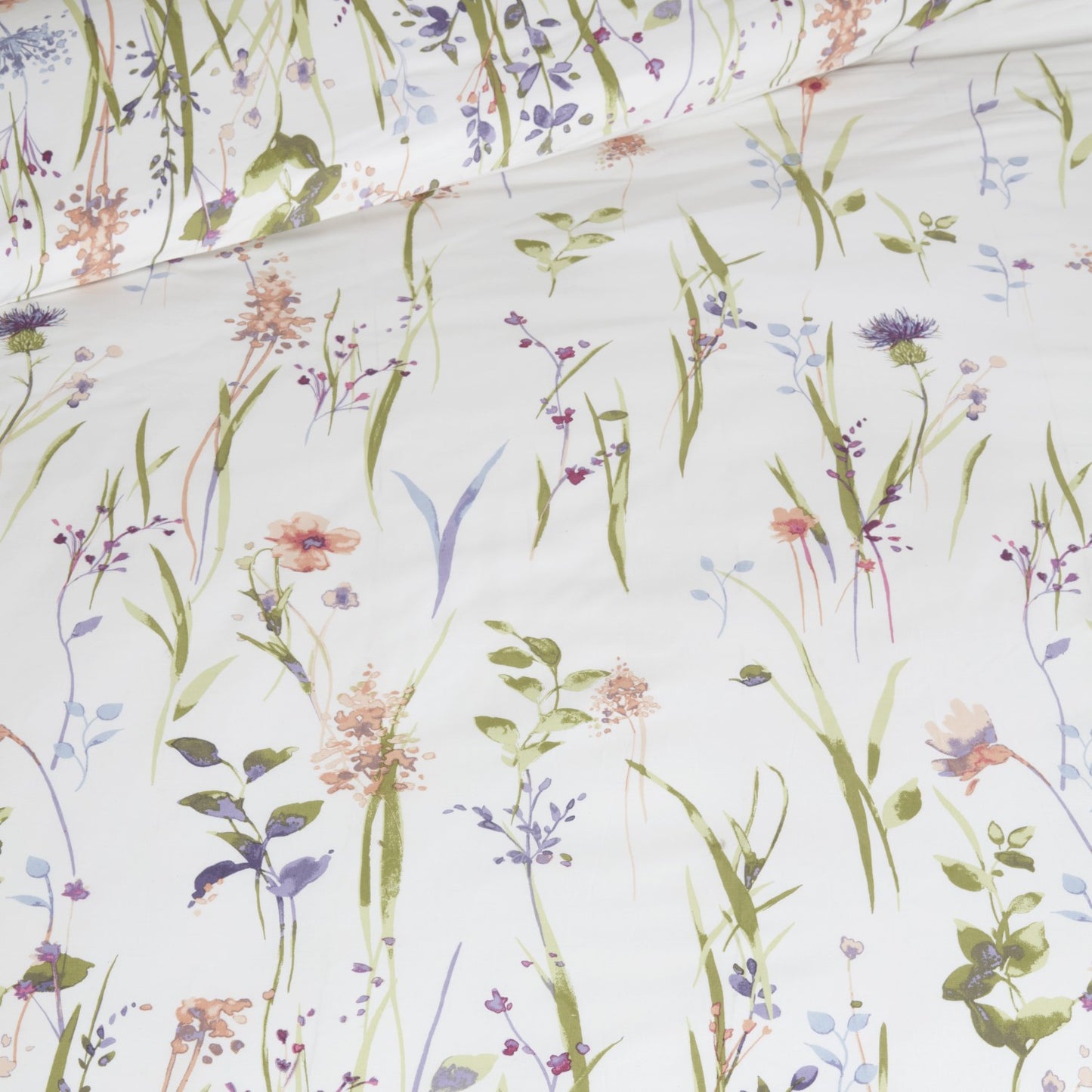 Hampshire Meadow Floral Print Reversible Duvet Set