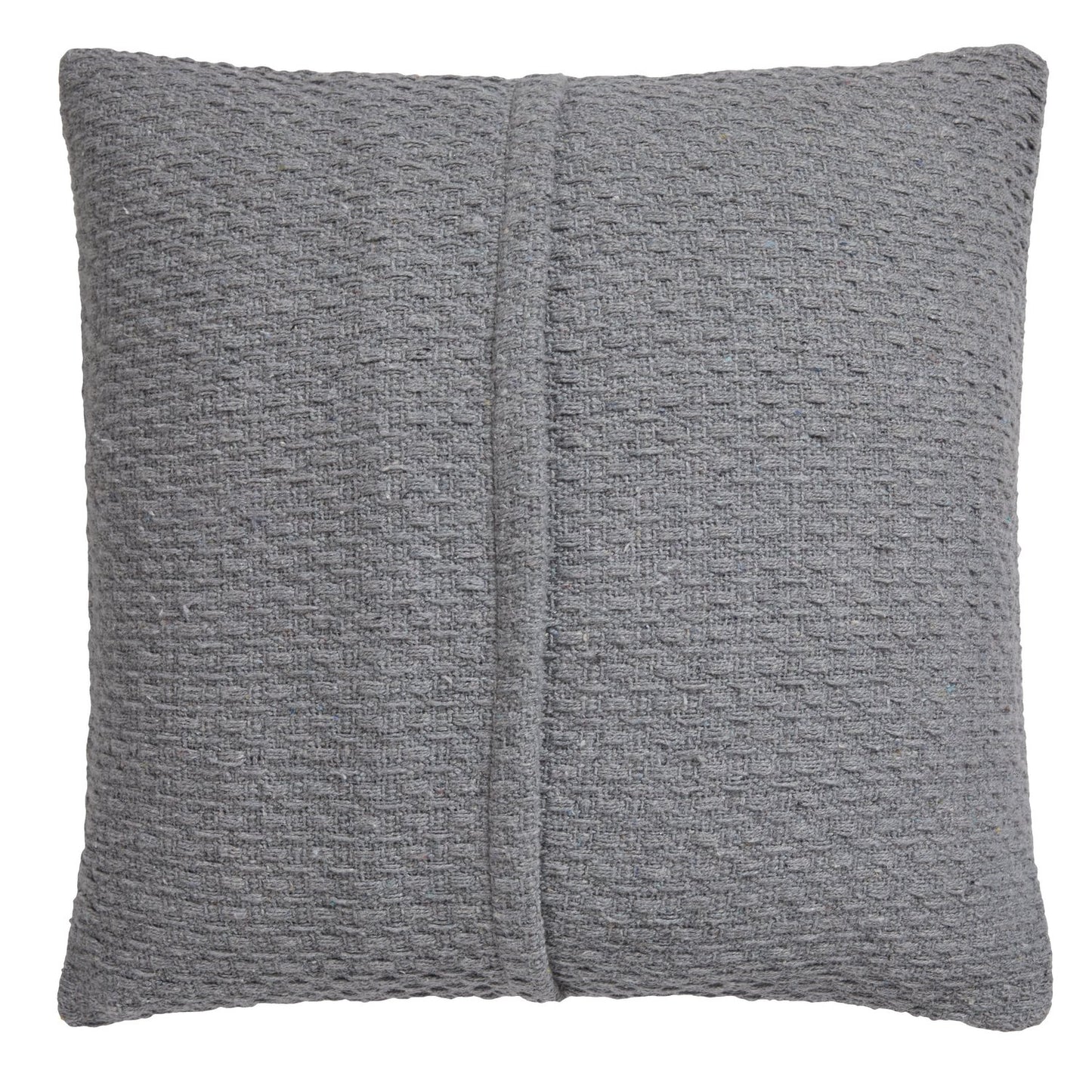 Hayden Grey Cotton Cushion (43cm x 43cm)