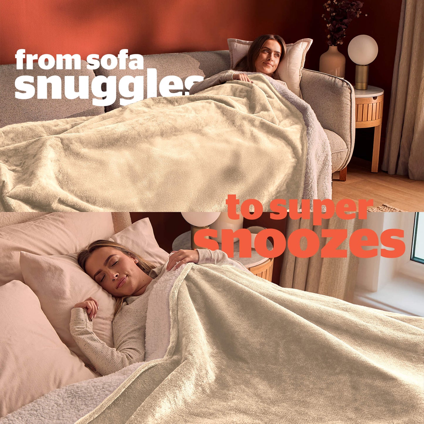 Silentnight Natural Heat Genie Self Heating Blanket