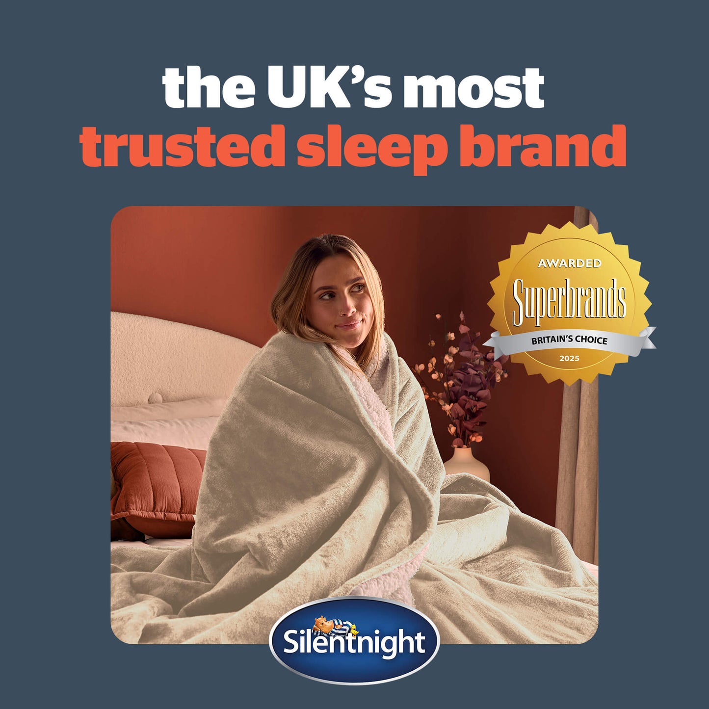 Silentnight Natural Heat Genie Self Heating Blanket