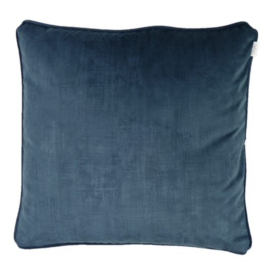 Heritage Blue Airforce Velvet Cushion Cover (50cm x 50cm)
