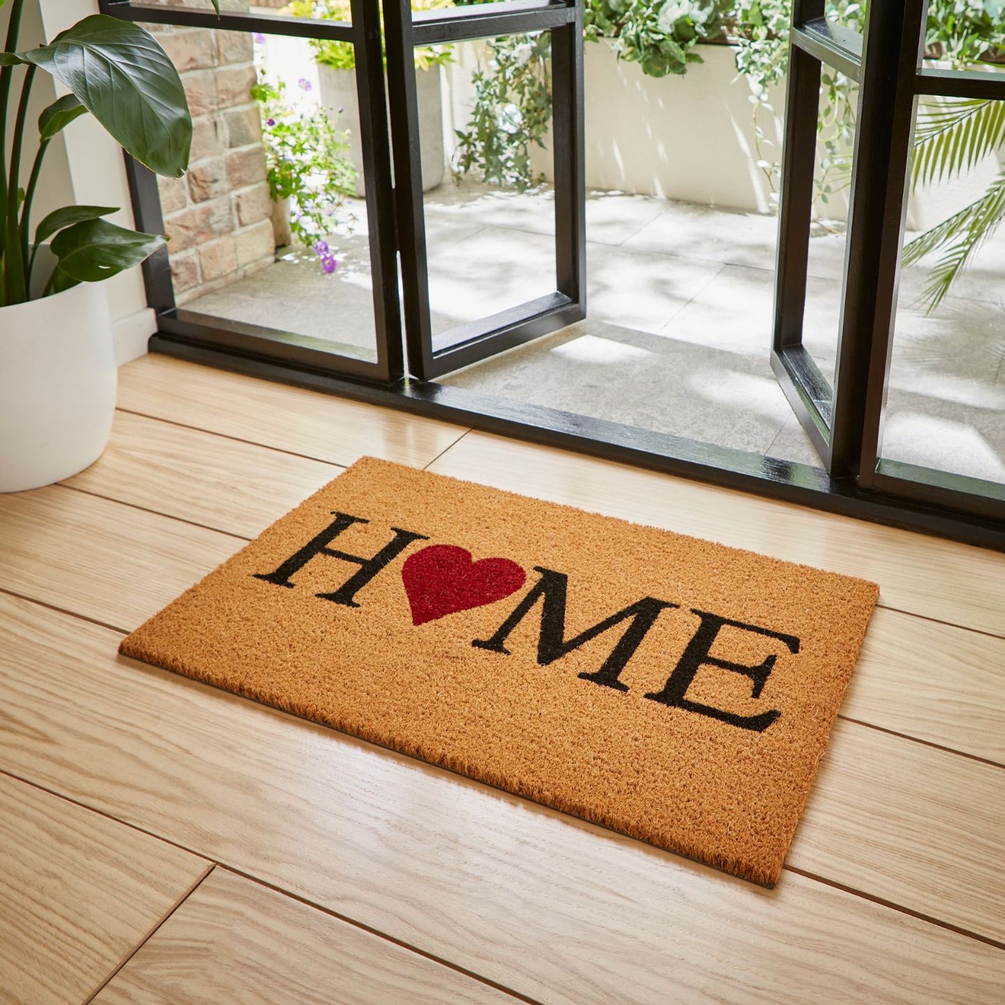 Home Heart Utility Rug Doormat