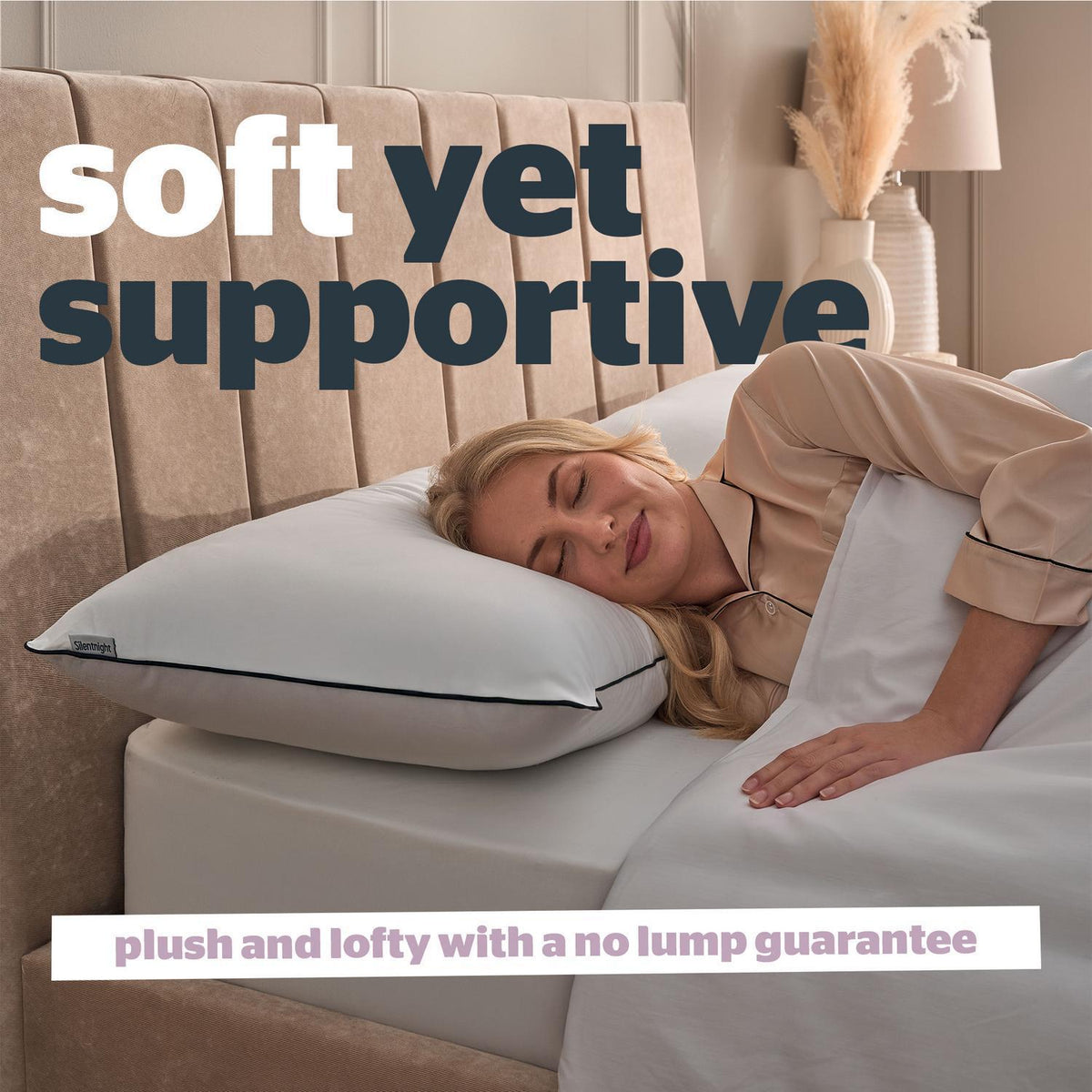 Silentnight Hotel Collection Cotton Pillow Pair
