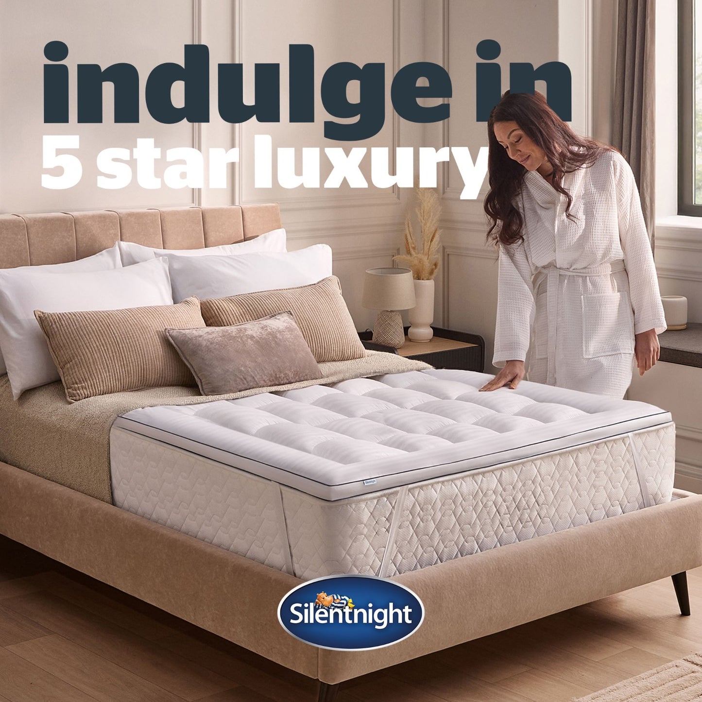 Silentnight Hotel Collection Deep Sleep Ultimate 5cm Mattress Topper